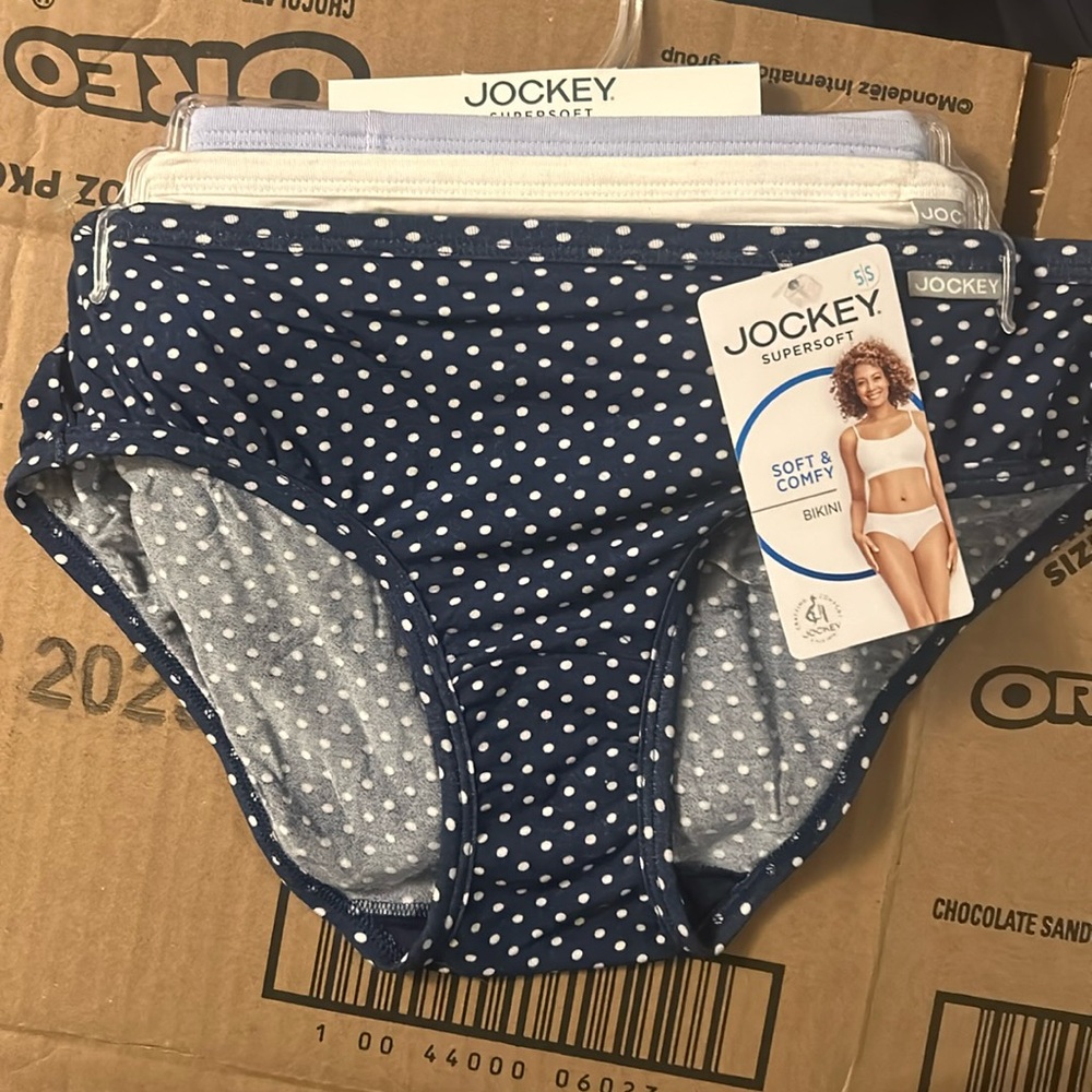 Nwt Sz 5/s JOCKEY supersoft bikinis